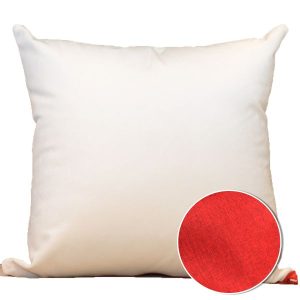 cuscino Tela retro rosso